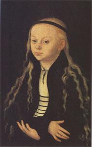 Lucas Cranach Portrait Supposed to Be of Magdalena Luther (mk05)